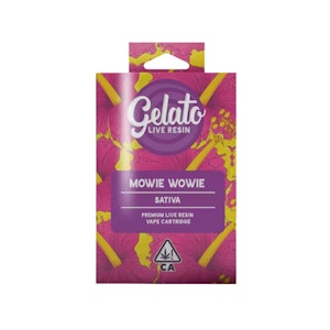 GELATO - MOWIE WOWIE LIVE RESIN CART 1G - GELATO