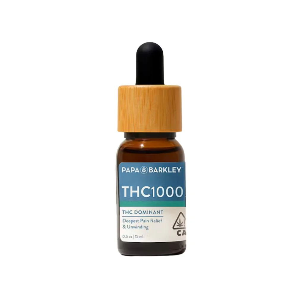 Papa & Barkley - THC 1000MG TINCTURE 15ML - PAPA & BARKLEY Main Image