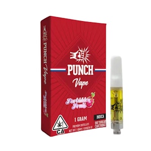 PUNCH EDIBLES & EXTRACTS - FORBIDDEN FRUIT - DISTILLATE CART 1G - PUNCH EXTRACTS