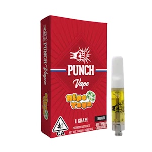 PUNCH EDIBLES & EXTRACTS - RIPE YAYA - DISTILLATE CART 1G - PUNCH EXTRACTS