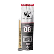 UNOBTAINIUM OG PREROLL 1G - WEST COAST CURE