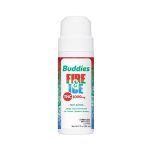 BUDDIES - ROLL ON - THC FIRE & ICE 3FL OZ. - BUDDIES
