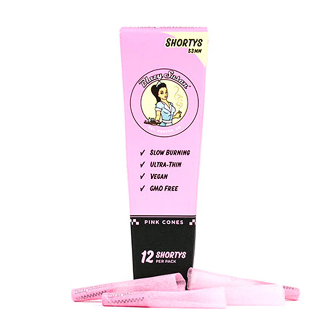 Blazy Susan - PINK PAPER CONES 53MM (12PK) - BLAZY SUSAN Main Image