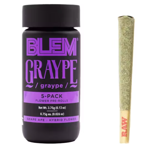 Prerolls - Graype - 5PK - 3.75G