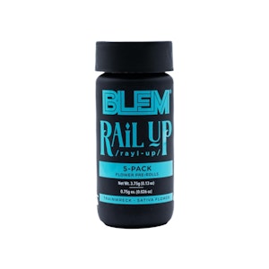 BLEM - 5 PACK - RAIL UP .75G - BLEM