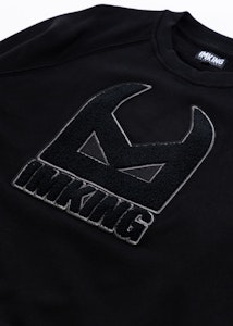 IMKING - IMKING | Black Chenille Crew Neck | SMALL