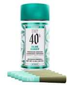 BLUE BURST INFUSED 5 PK PRE-ROLLS - STIIIZY 40'S- 2.5g