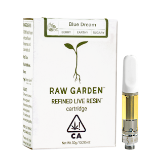 RAW GARDEN - RAW GARDEN | BLUE DREAM - 510 THREAD | CARTRIDGE | 1G