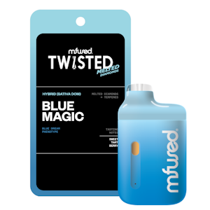 MFUSED - Blue Magic - TWISTED Melted Diamonds Jefe Disposable 1g | MFUSED | Concentrate