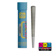 Zooted Brandz | Blue Nerdz Cosmic | Triple Infused Pre-Roll 1.25g