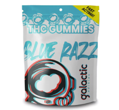 Fast Acting Blue Razz Gummies - 100mg - CLC - Suncrafted ...