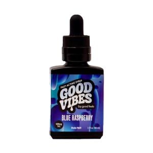 Good Feels - Blue Raspberry - 500mg Good Vibes Syrup - Good Feels