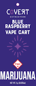 COVERT EXTRACTION - BLUE RASPBERRY 1 GRAM VAPE