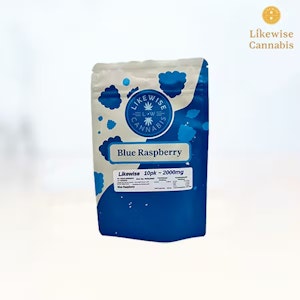 Likewise - 10pk 2000mg Full Spectrum Gummies - Blue Raspberry