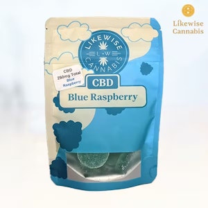 Likewise - 10pk 250mg CBD Only Full Spectrum - Blue Raspberry