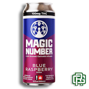 Blue Raspberry Nano Soda | 12oz 25mg (THC)