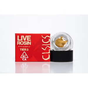 CLSICS - CLSICS | BLUE CRACK TIER 3 ROSIN | EXTRACT | 1G
