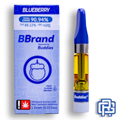 Blueberry Flavored Vape Cartridge | 1g (Distillate)