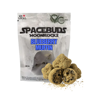 Spacebuds - Blueberry Muffin - 60.62% THC - 4g - Moonrocks