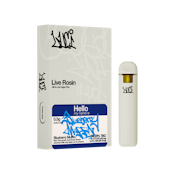 Luci - Blueberry Muffin - Live Rosin - 86.97% - AIO - .5g - Vape Pen