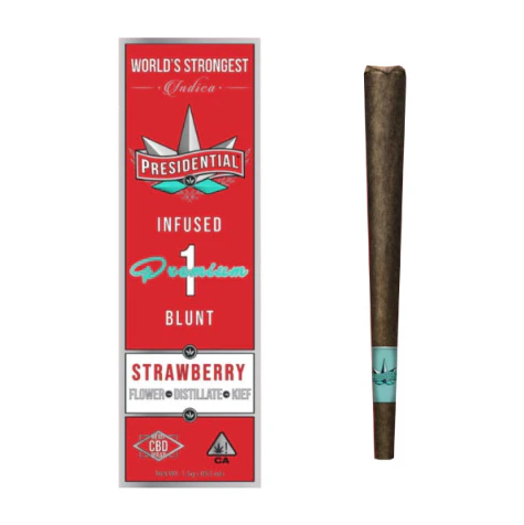 Presidential - Presidential - 1.5g Moonrock Blunt - Strawberry Main Image