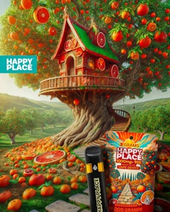 HAPPY PLACE - Happy Place - 2g AIO Vape - Blood Orange Tangerine
