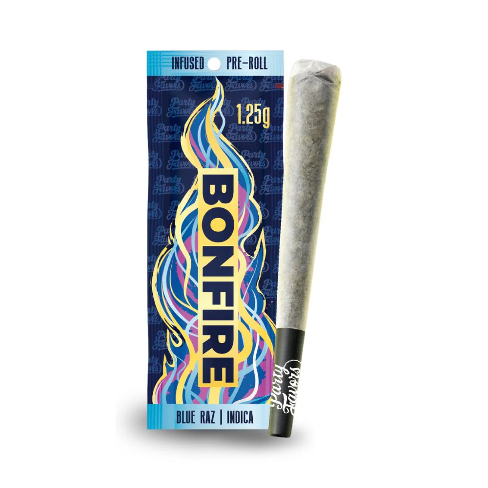 Bonfire - Blue Raz Bonfire 1.25g Infused Preroll - PARTY FAVORS (BONFIRE) Main Image