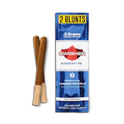 Blueberry Pie 2pk Infused Blunts (3g total/1.5g each) - SWISHER BLUNTS