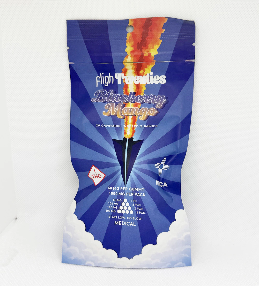 Assurance Laboratories - Fligh | 1000mg Blueberry Mango Gummies Main Image