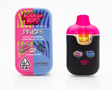 BODEGA BOYZ - BODEGA BOYZ | PINK GUAVA RUNTZ X BLUEBERRY CERTZ DUAL CHAMBER - AIO | CARTRIDGE | 1G
