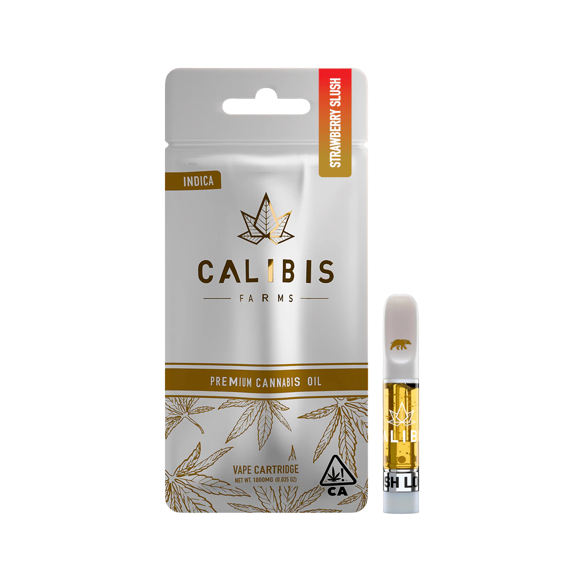 Calibis Farms - Strawberry Slush (I) | 1g High Potency Vape | Calibis Farms Main Image