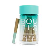 Boutiq Mini Infused 5pk Prerolls 2.5g - White Gummy 57%