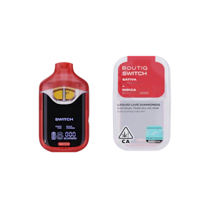 BOUTIQ - BOUTIQ - 1g Liquid Diamonds Dual AIO - Brooklyn Dream x Midnight-Z