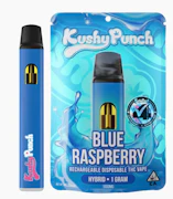 1G Kushy Punch Vape - Blue Raspberry