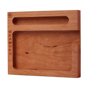 CHERRY BEARDED ROLLING TRAY - BEARDED