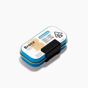 Breez - BREEZ - Capsules - Nighttime - 2:1:1 CBD:THC:CBN - Tin - 50PK - 250MG