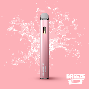 Breeze - Breeze Disposable - Strawberry Cream - 1G
