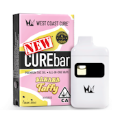 Banana Taffy (H) | 1g All In One CUREbar | West Coast Cure
