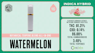 White Label | Disp Flavored 1g [I] | Watermelon