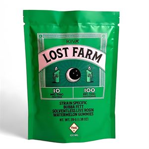 LOST FARM - LOST FARM - BUBBA FETT-WATERMELON 100MG SOLVENTLESS LIVE ROSIN GUMMIES