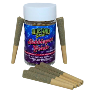 FIELDS FAMILY FARMZ - Bubblegum Gelato (I) | (6pk) 3.6g Infused Prerolls | Fields Family Farmz