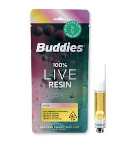 BUDDIES - BUDDIES | TROPICANA CHERRY LIVE RESIN - 510 THREAD | CARTRIDGE | 1G