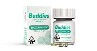 BUDDIES - THC 10mg Capsule 60ct