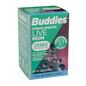 BUDDIES | INDICA LIVE RESIN SOFTGELS - 40PK | CAPSULE | 1000MG