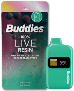 BUDDIES - BUDDIES | HALLE BERRY LIVE RESIN - AIO | CARTRIDGE | 1G