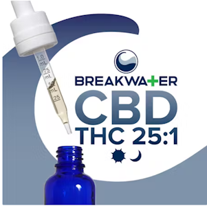 Breakwater - Breakwater | MCT Tincture | 25:1 CBD:THC | 100mg