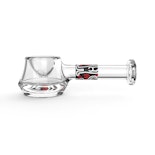 Keith Haring - Glass Spoon Pipe Black  Red and White - Non-cannabis
