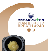 [MED] Breakwater | Peanut Butter Breath #240 | 1g Concentrate | Live Hash Rosin