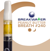 [MED] Breakwater | Peanut Butter Breath #240 | 0.5g Cartridge | Live Hash Rosin