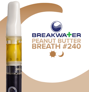 Breakwater - [MED] Breakwater | Peanut Butter Breath #240 | 0.5g Cartridge | Live Hash Rosin